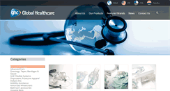 Desktop Screenshot of globalhealthcare.net