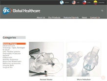 Tablet Screenshot of globalhealthcare.net