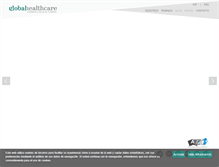 Tablet Screenshot of globalhealthcare.es